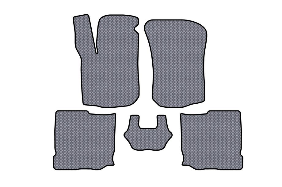 Seat Leon 1999-2005 Tapis en caoutchouc Carsuit (HB, 5 portes, gris) Photo 1
