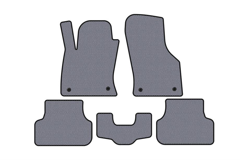 Seat Leon 2013-2020 Tapis en caoutchouc Carsuit (2013-2016, SW, gris) Photo 1