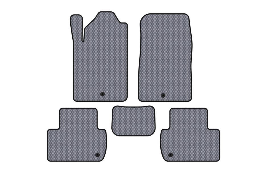 SsangYong Rexton I 2001-2017 Tapis en Caoutchouc Carsuit (Gris) Photo 1