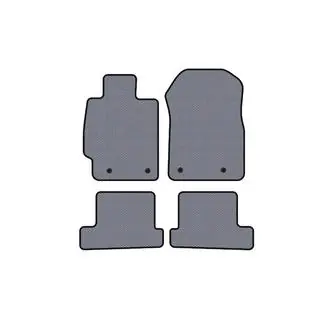 Tapis en caoutchouc Carsuit (Coupé, gris)