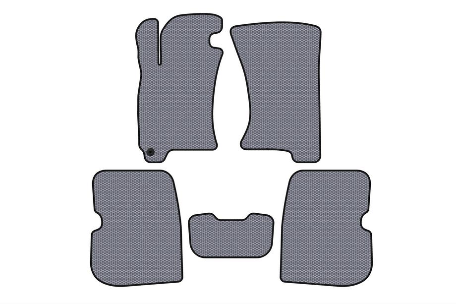 Subaru Forester 1997-2002 Tapis en Caoutchouc Carsuit (Gris) Image
