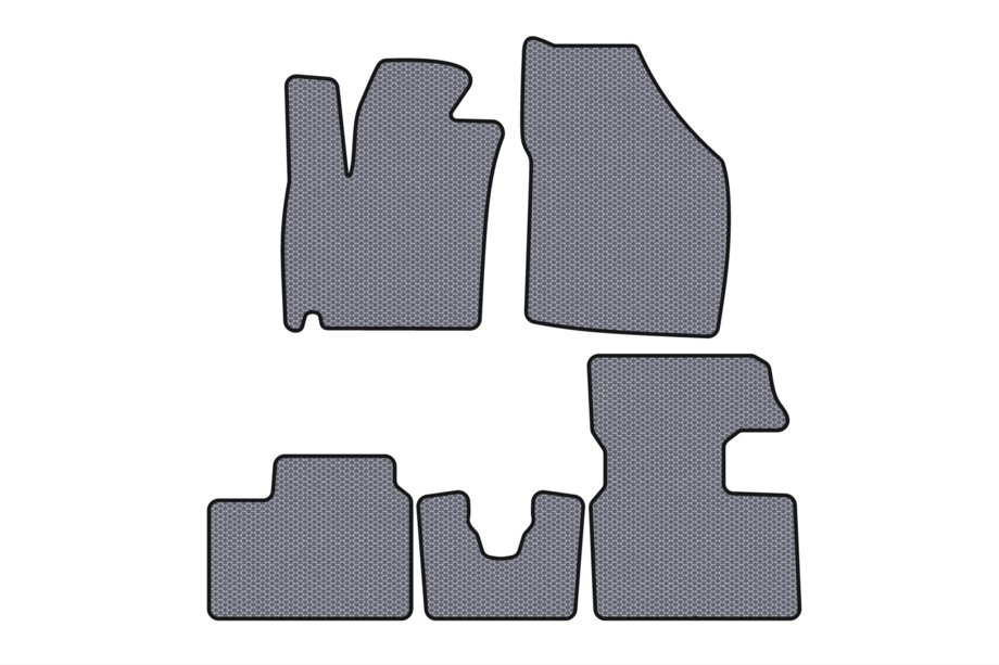 Suzuki Ignis 2016- Tapis de sol en caoutchouc Carsuit (2016-2020, HB, gris) Image