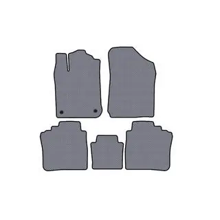 Tapis en Caoutchouc Carsuit (Gris) photo 1