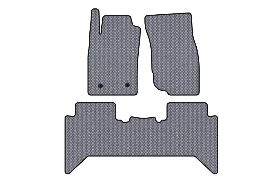 Toyota Hilux 2006-2015 Tapis en Caoutchouc Carsuit V2 (Gris) Image