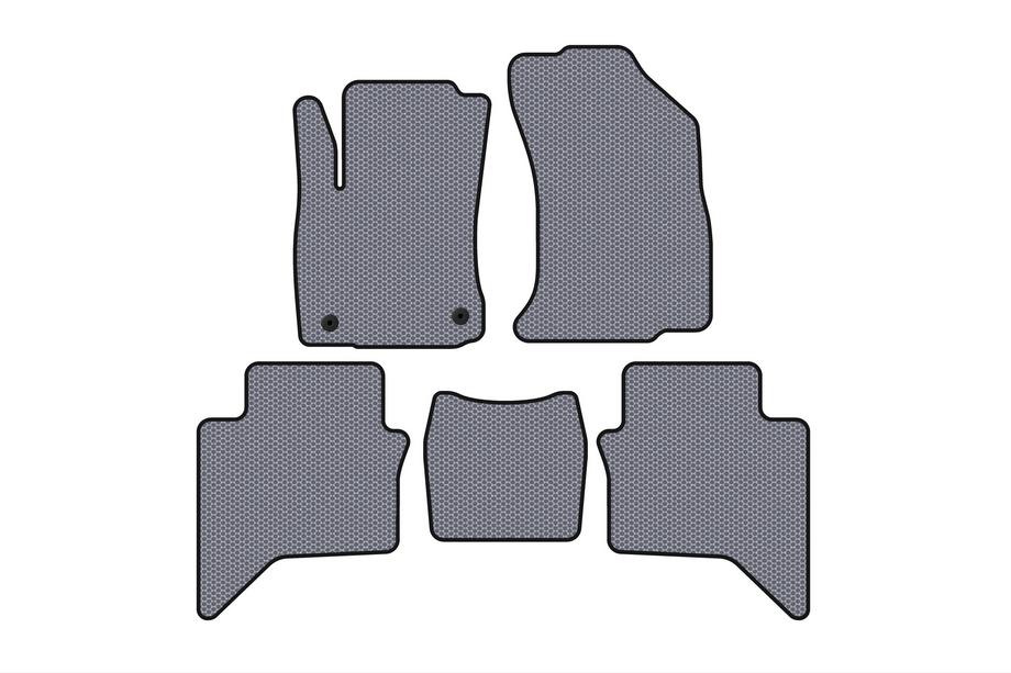 Toyota Hilux 2015- Tapis en Caoutchouc Carsuit (Gris) Photo 1