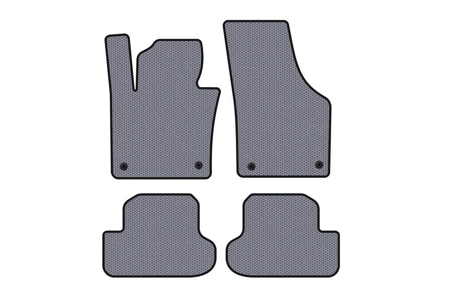 Volkswagen Beetle 2011-2015 Tapis en Caoutchouc Carsuit (HB, Gris) Photo 1