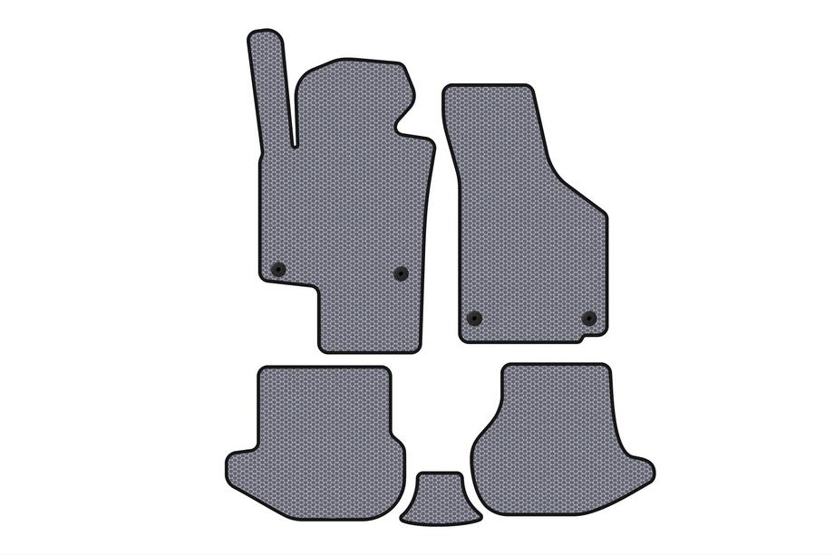 Volkswagen EOS 2006-2011 Tapis en Caoutchouc Carsuit (Gris) Image