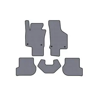 Tapis en caoutchouc Carsuit (HB, 3 portes, gris) photo 1