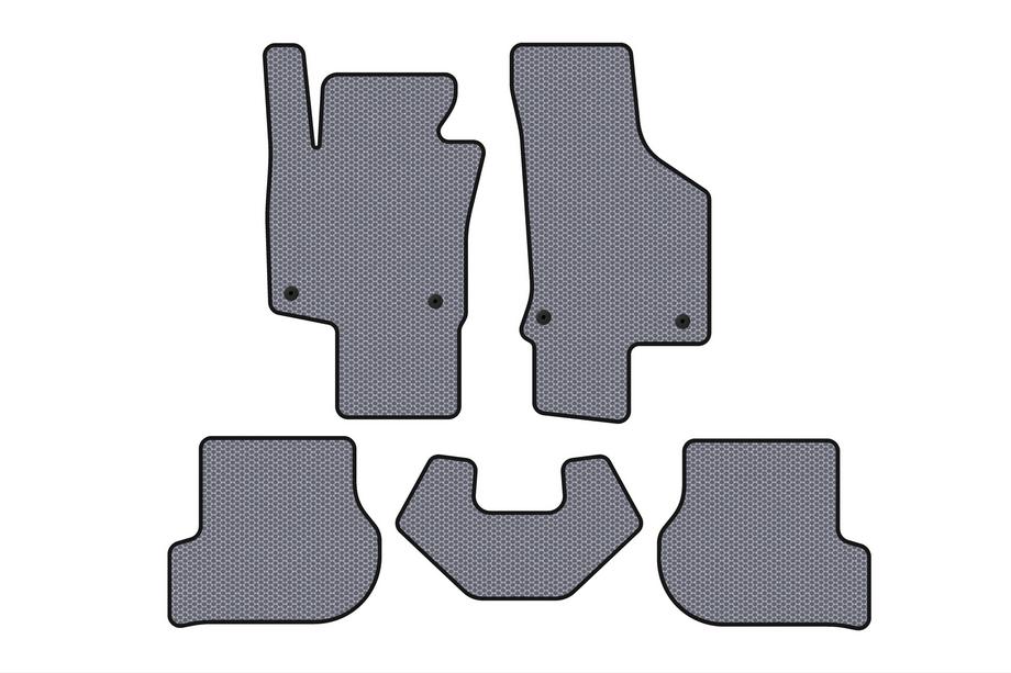 Volkswagen Scirocco 2008-2017 Tapis en caoutchouc Carsuit (HB, 3 portes, gris) Image