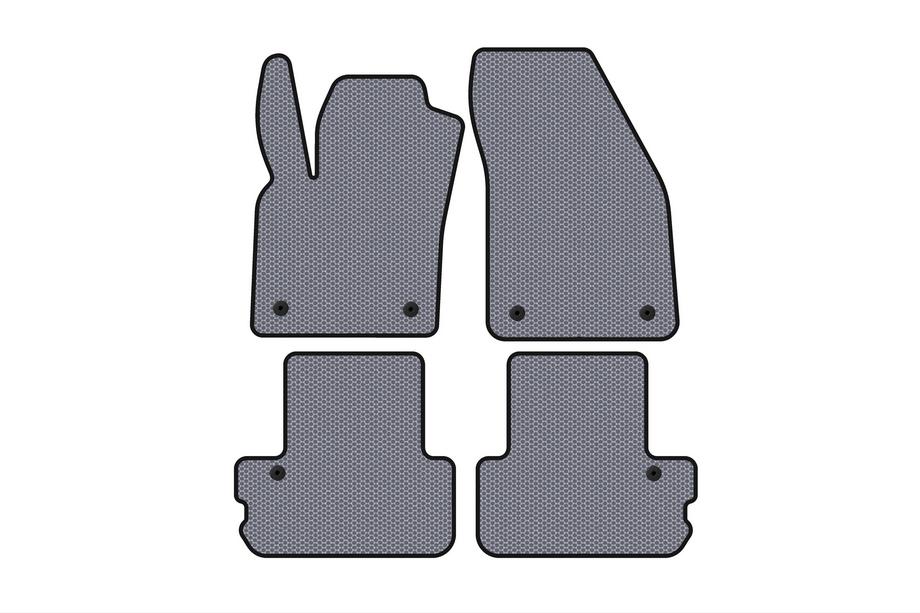 Volvo C70 2006-2010 Tapis en caoutchouc Carsuit (Cabriolet, gris) Photo 1