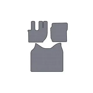 Tapis en Caoutchouc Carsuit (2008-2012, Gris) Volvo FH 1993-2012 photo 1