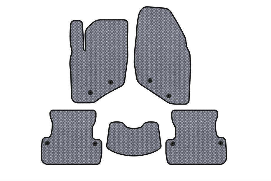 Volvo S60 2000-2009 Tapis en Caoutchouc Carsuit (SD, Gris) Image