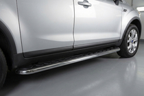 Ford Kuga 2008-2013 Marchepieds Latéraux Maydos V1 (2 pcs, Aluminium & Inox) photo 1