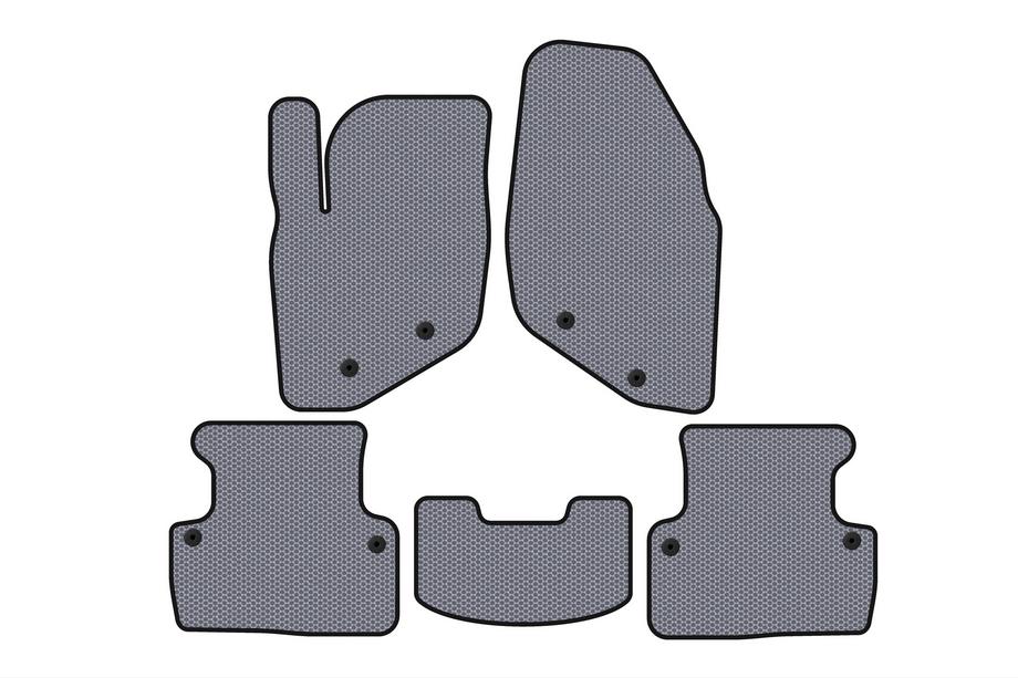 Volvo V70 2000-2007 Tapis en Caoutchouc Carsuit (Gris) Image