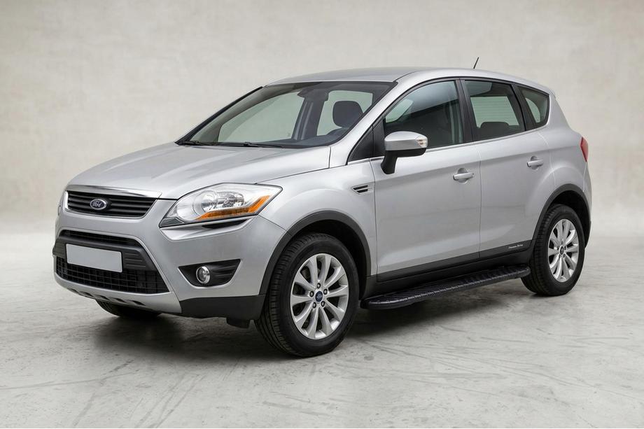 Ford Kuga 2008-2013 Marchepieds Latéraux Bosphorus Black (2 pcs, Aluminium) Image