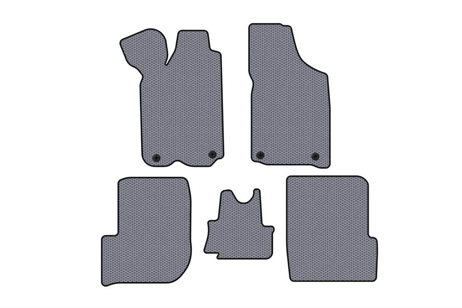 Audi 100 C3 1988-1991 Tapis de sol en caoutchouc Carsuit (1982-1991, Avant, gris) Image