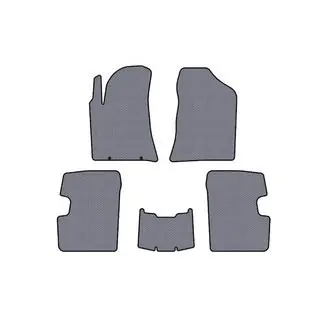 Tapis en Caoutchouc Carsuit (SD, Gris)