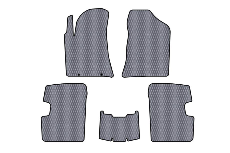 BYD F3 2013-2015 Tapis en Caoutchouc Carsuit (SD, Gris) Photo 1