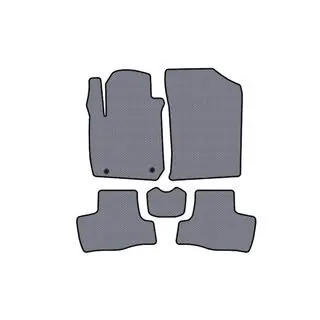 Tapis en Caoutchouc Carsuit (Gris)