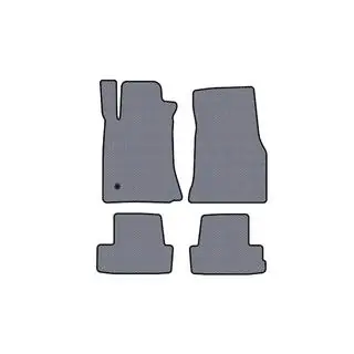 Tapis en caoutchouc Carsuit (2005-2009, GT, Coupé, gris) photo 1