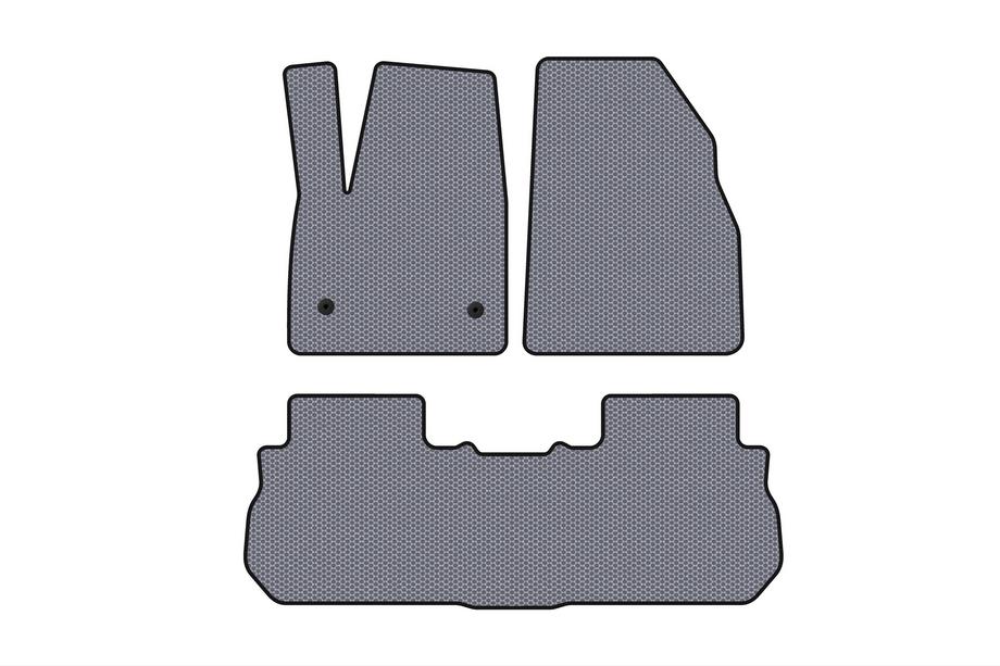 GMC Acadia 2017- Tapis en caoutchouc Carsuit (2 rangées, 2017-2019, gris) Image