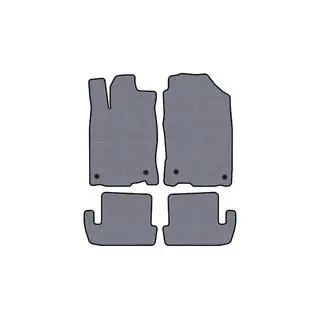 Tapis en Caoutchouc Carsuit (Gris)