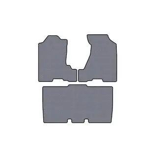 Tapis en Caoutchouc Carsuit (Gris) photo 1
