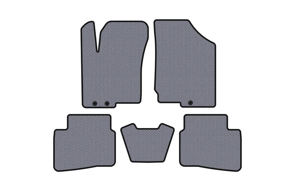 Kia Forte 2008–2024 Tapis de Sol en Caoutchouc Carsuit (2008-2012, Gris) Image