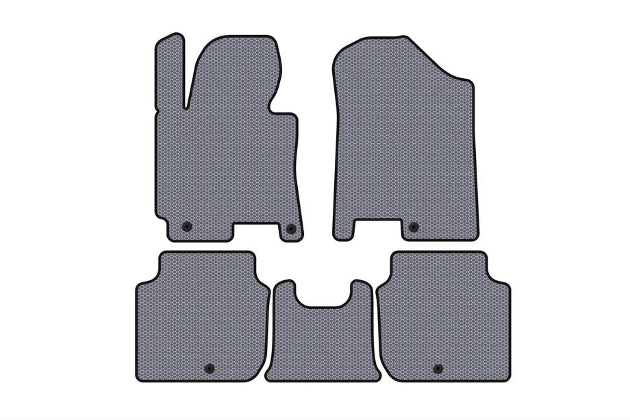 Kia Forte 2008–2024 Tapis de Sol en Caoutchouc Carsuit (2012-2016, Gris) Image