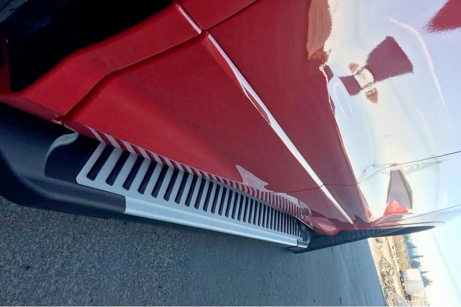 Ford Kuga/Escape 2013-2019 Marchepieds Latéraux Line (2 pcs, Aluminium) Avec baguettes de porte Photo 8