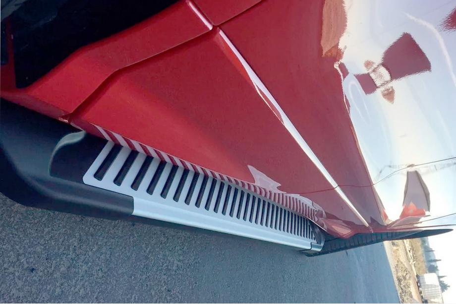 Ford Kuga/Escape 2013-2019 Marchepieds Latéraux Line (2 pcs, Aluminium) Avec baguettes de porte Photo 12