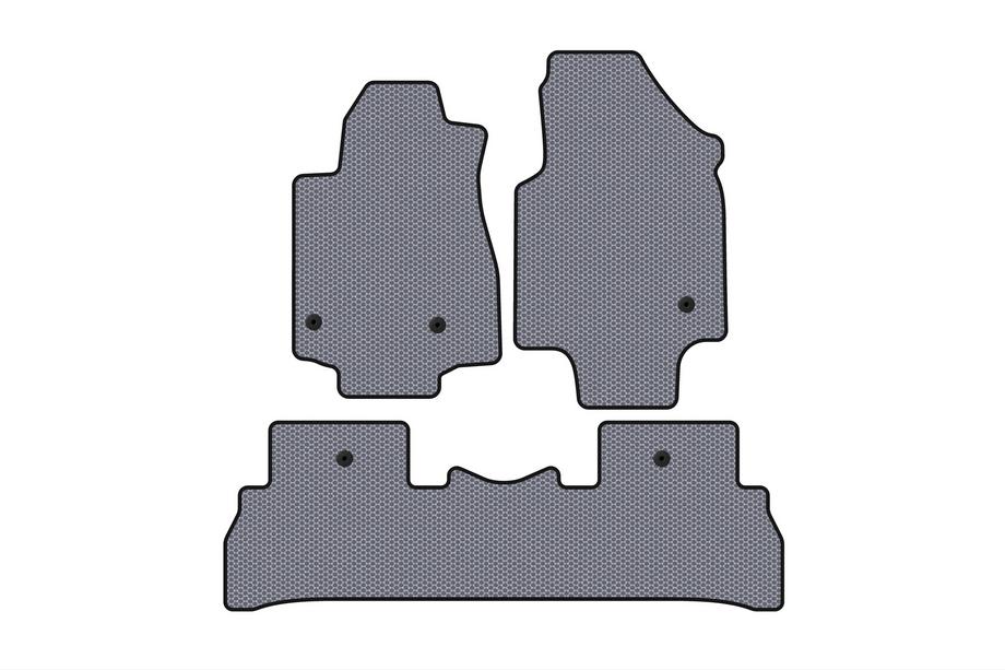 Honda Pilot 2008-2015 Tapis en caoutchouc Carsuit (2008-2012, 7 places, gris) Photo 1