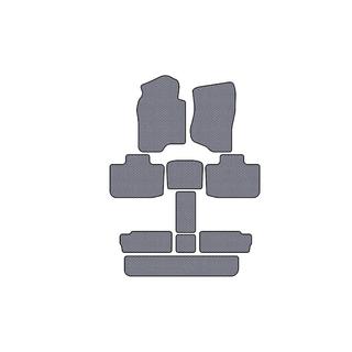 Tapis en caoutchouc Carsuit (3 rangées, gris) Cadillac Escalade 2007-2014 photo 1