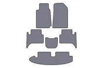Chevrolet Trailblazer 2012-2019 Tapis en caoutchouc Carsuit (3 rangées, gris) photo 1