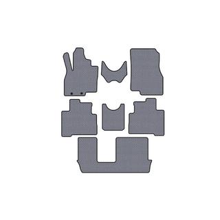 Tapis en caoutchouc Carsuit (3 rangées, gris) Mitsubishi Grandis 2003-2011 photo 1