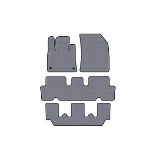 Tapis en Caoutchouc Carsuit V1 (3 Rangées, Gris) Citroen C-4 Picasso 2013–2022 photo 1
