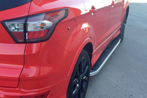 Ford Kuga/Escape 2013-2019 Marchepieds Latéraux Tayga Grey (2 pcs, Aluminium) photo 12