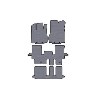Tapis en caoutchouc Carsuit (3 rangées, gris) Infiniti QX60 2016-2021 photo 1