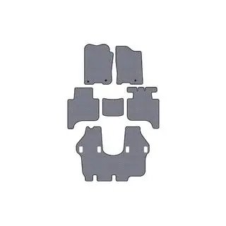 Tapis en caoutchouc Carsuit (3 rangées, 2004-2008, gris)