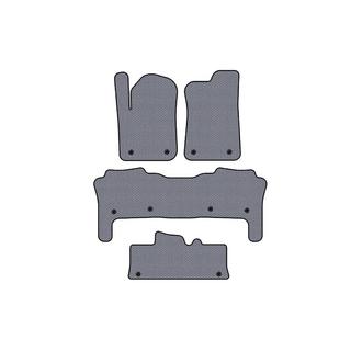 Tapis en caoutchouc Carsuit (3 rangées, gris) Infiniti QX56 2010-2013 photo 1