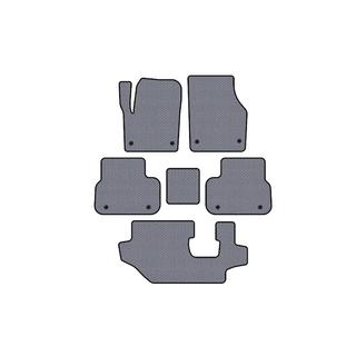 Tapis en caoutchouc Carsuit (2014-2019, 3 rangées, gris) Land Rover Discovery Sport 2014- photo 1