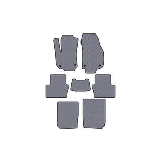 Tapis en caoutchouc Carsuit (3 rangées, gris) Opel Zafira B 2005–2011 photo 1