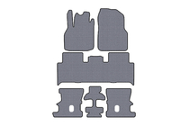 Renault Scenic/Grand 2003-2009 Tapis en caoutchouc Carsuit (3 rangées, gris) photo 1