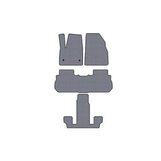 Tapis en caoutchouc Carsuit (3 rangées, 2017-2019, gris) GMC Acadia 2017- photo 1