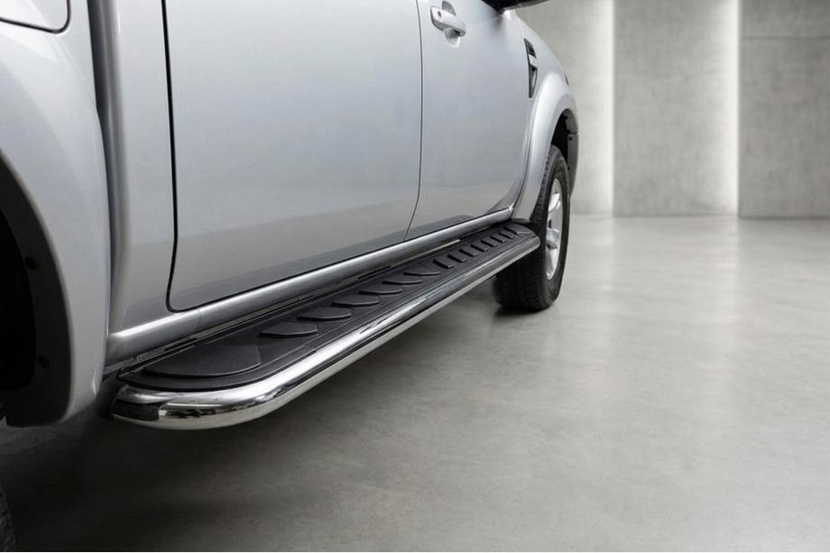 Ford Ranger 2007-2011 Marchepieds Latéraux Maydos V1 (2 pcs, inox) Image