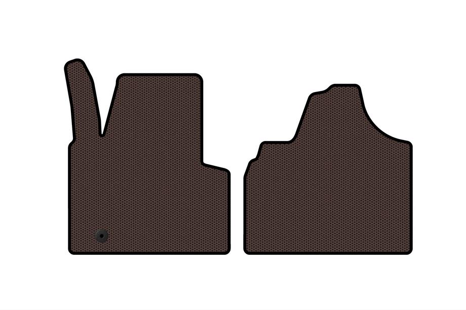 Citroen Jumpy 2007–2017 Tapis en Caoutchouc Carsuit (Marron) Image
