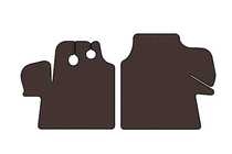 Fiat Ducato 1995-2006 Tapis en caoutchouc Carsuit (2002-2006, marron) photo 1