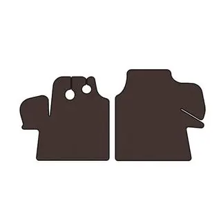 Tapis en caoutchouc Carsuit (2002-2006, marron) photo 1