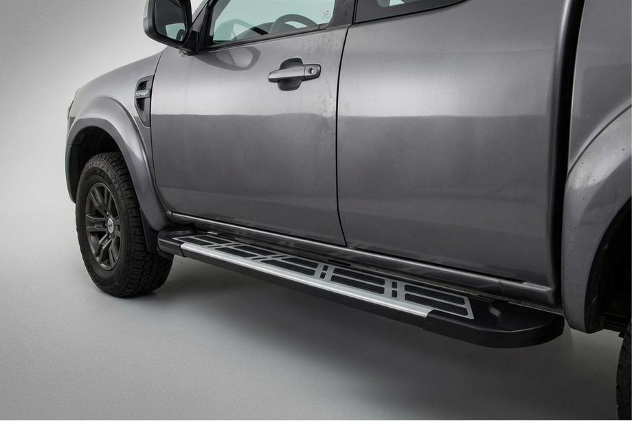 Ford Ranger 2007-2011 Marchepieds Latéraux Sunrise (2 pcs, Aluminium) Image