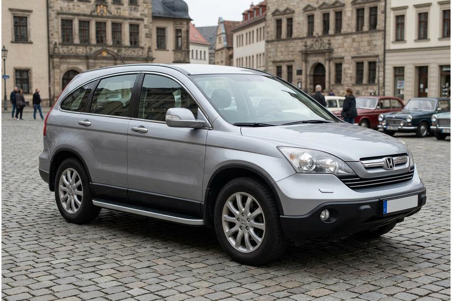 Honda CRV 2007-2011 Marchepieds Latéraux Tayga Grey (2 pcs, Aluminium) Image